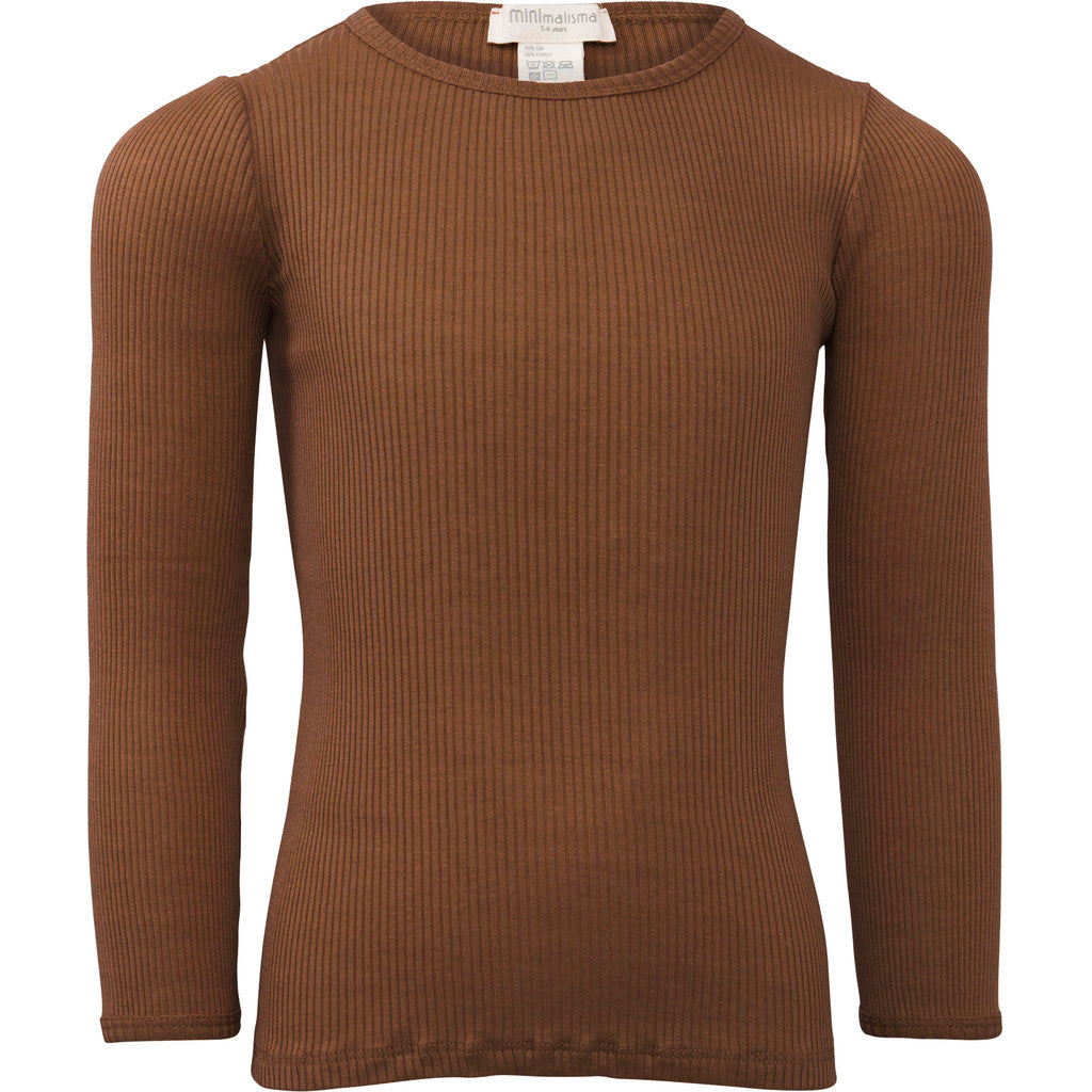 minimalisma Bergen 2-6Y Blouse for kids Chocolate