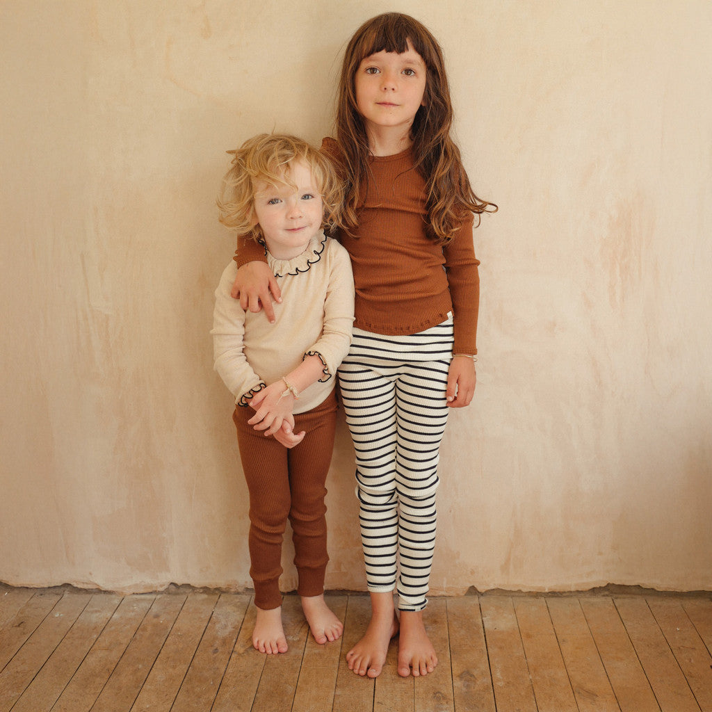 minimalisma Bergen 6-14Y Blouse for kids Chocolate