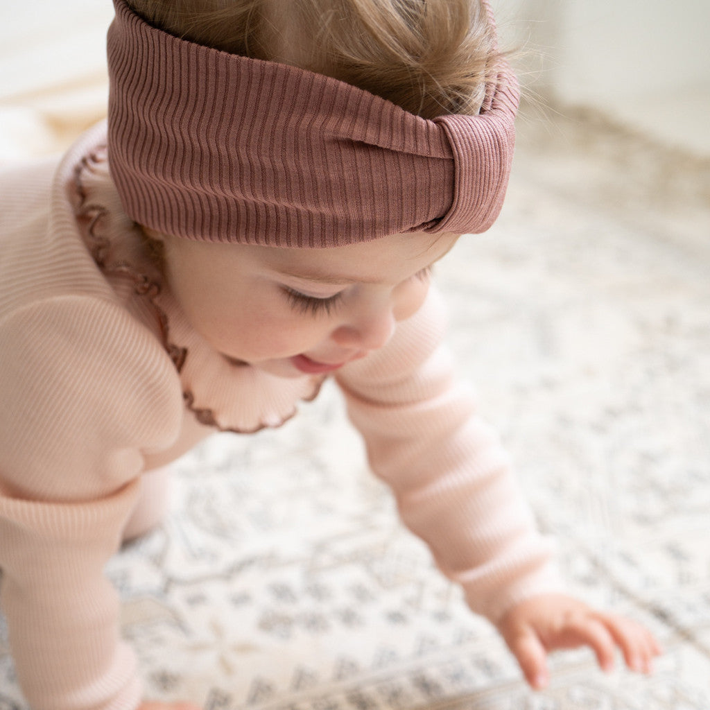 minimalisma Bi Bib / Hairband / Acc Antique Rose