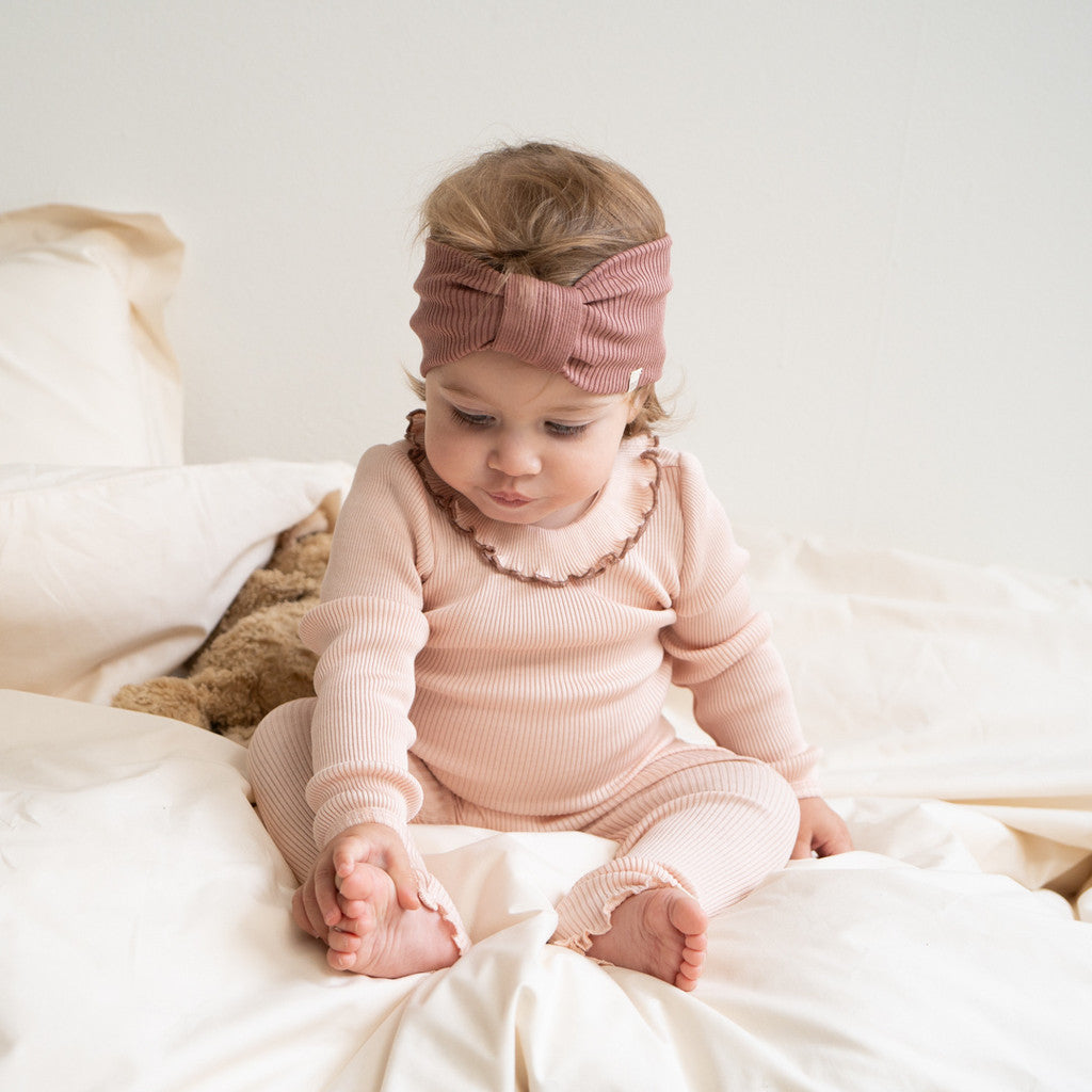 minimalisma Bi Bib / Hairband / Acc Antique Rose