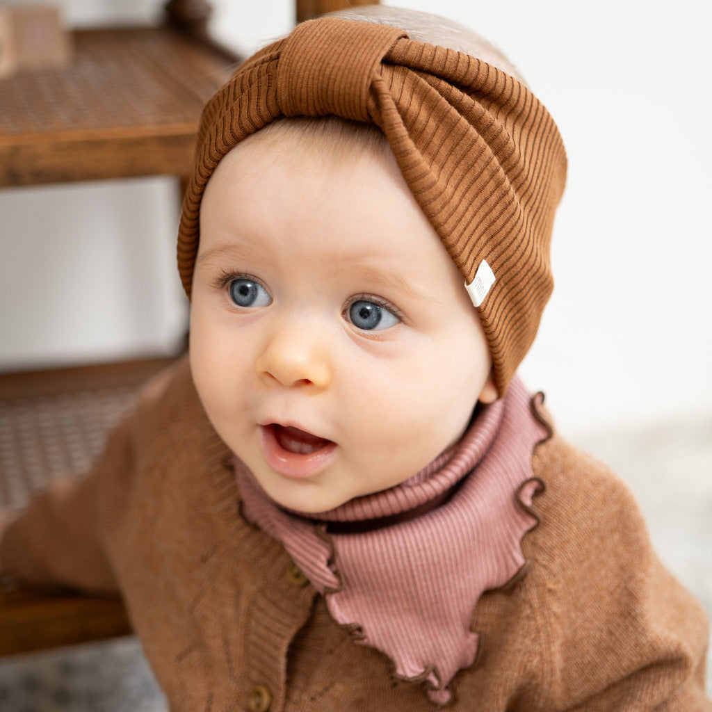 minimalisma Bi Bib / Hairband / Acc Chocolate