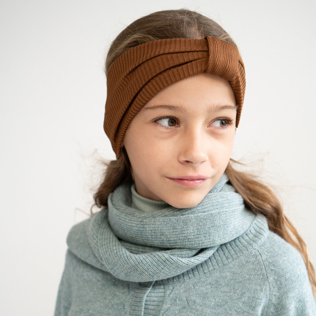 minimalisma Bi Bib / Hairband / Acc Chocolate