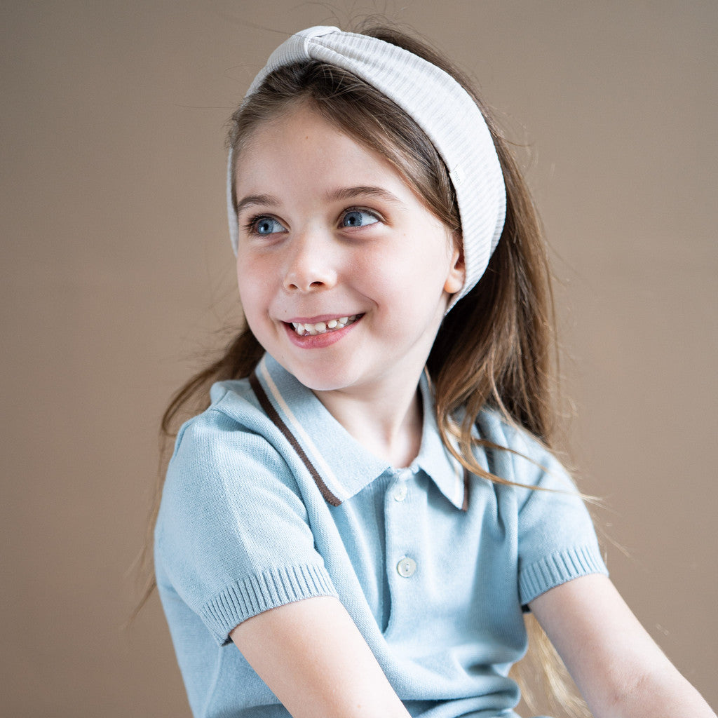 minimalisma Bi Bib / Hairband / Acc Ecru