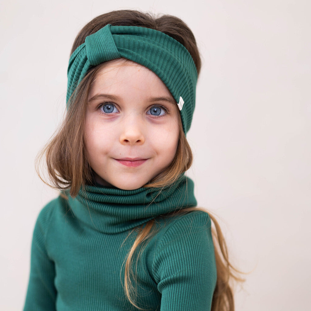 minimalisma Bi Bib / Hairband / Acc Emerald