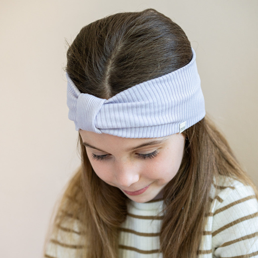 minimalisma Bi Bib / Hairband / Acc Mauve