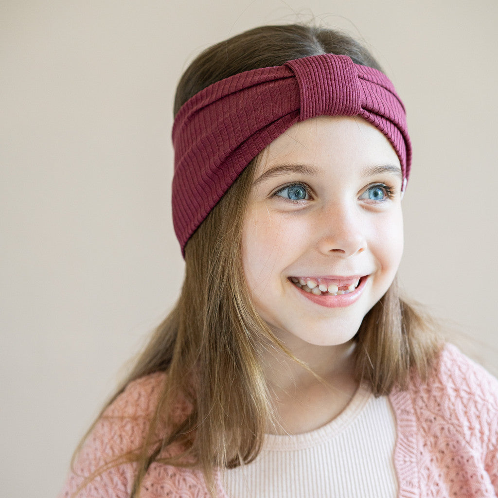 minimalisma Bi Bib / Hairband / Acc Pomegranate