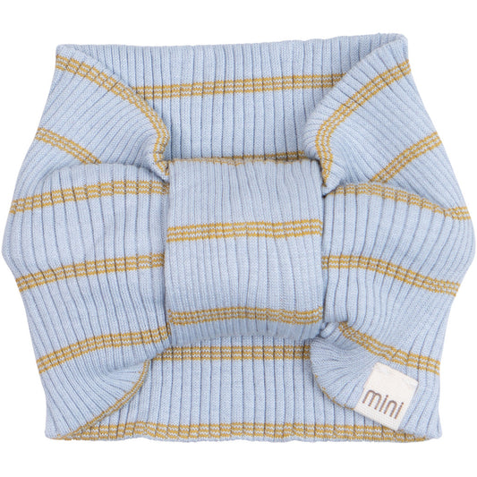 minimalisma Bi - Children's silk headband Bib / Hairband / Acc Clear Olive Stripes
