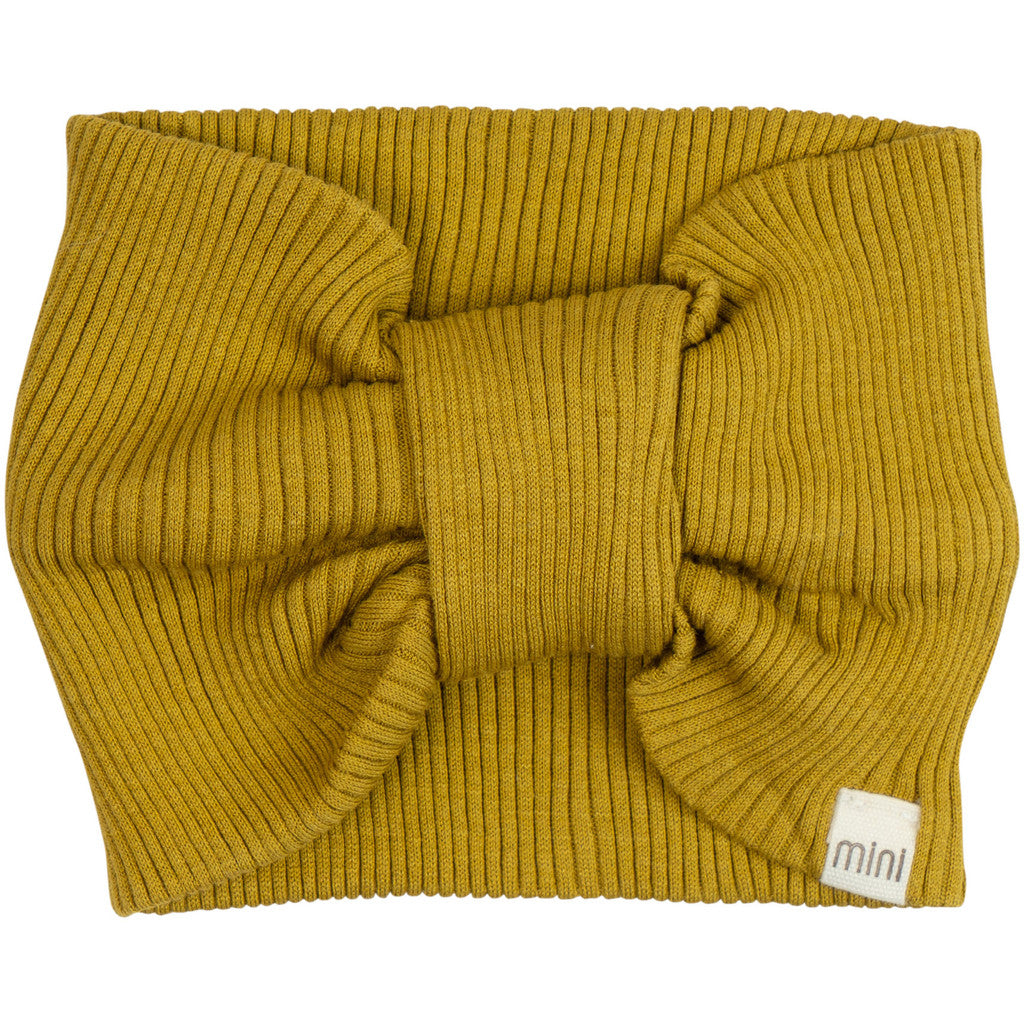 minimalisma Bi - Children's silk headband Bib / Hairband / Acc Golden Olive