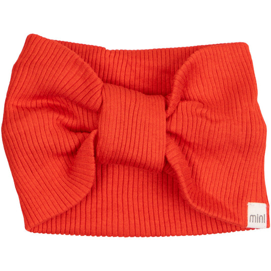 minimalisma Bi - Children's silk headband Bib / Hairband / Acc Red