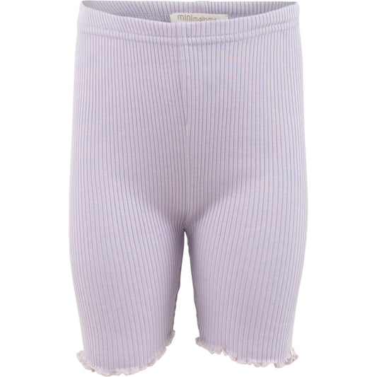 minimalisma Bicicleta 0-6Y Leggings / pants for babies and kids Mauve with Ecru