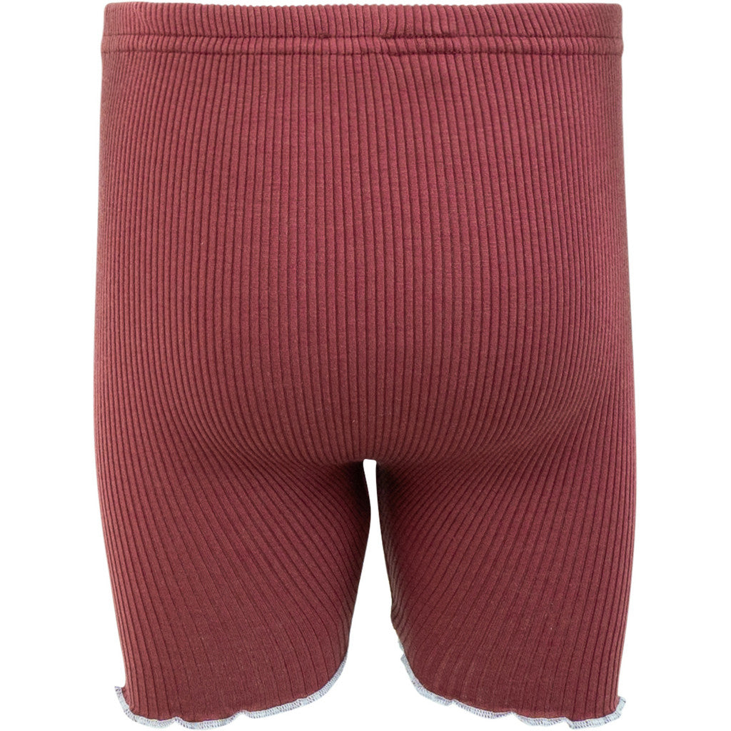 minimalisma Bicicleta 0-6Y Leggings / pants for babies and kids Pomegranate with Mauve