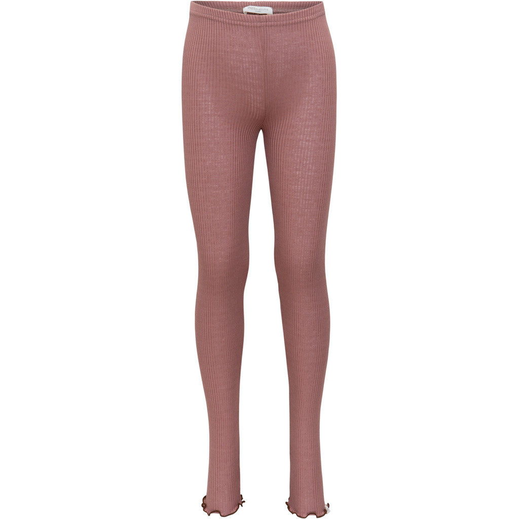 minimalisma Bieber-Frill 0-6Y Leggings / pants for babies and kids Antique Rose
