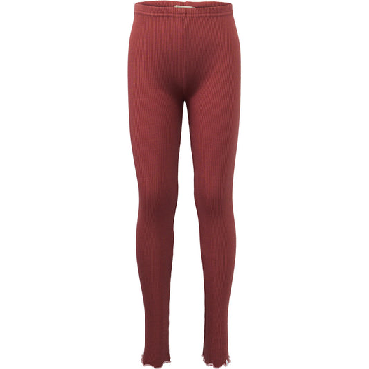 minimalisma Bieber-Frill 0-6Y Leggings / pants for babies and kids Hibiscus