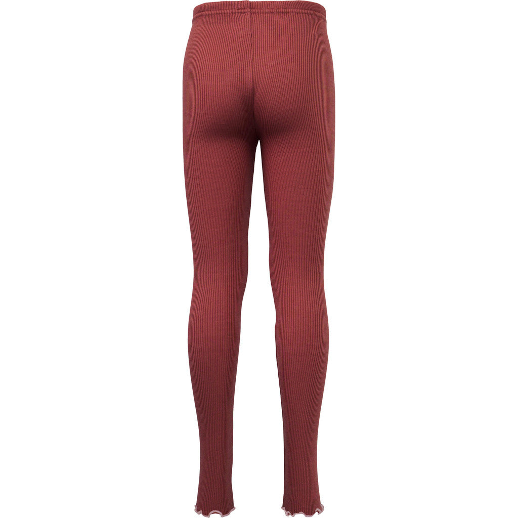 minimalisma Bieber-Frill 6-14Y Leggings / pants for kids Hibiscus