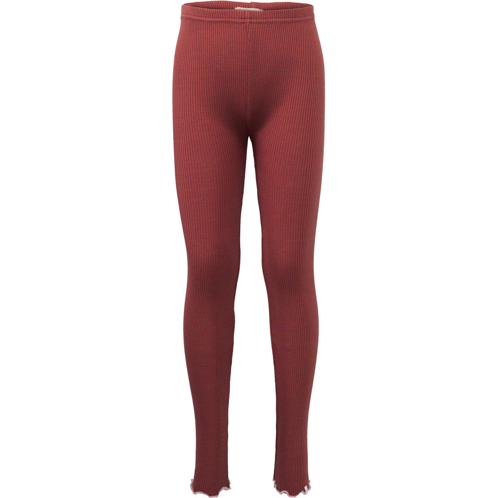 minimalisma Bieber-Frill 6-14Y Leggings / pants for kids Hibiscus