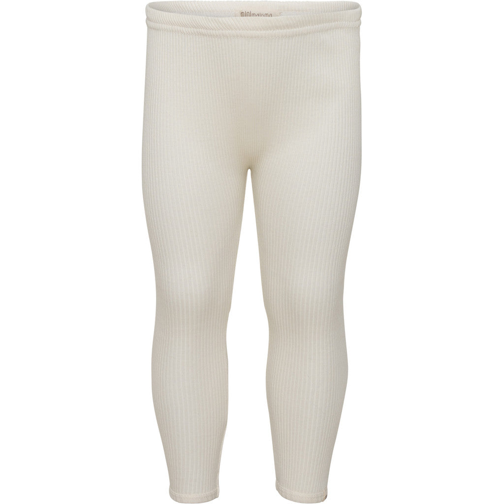 minimalisma Bieber - Children's silk leggings Leggings / pants for babies and kids Cream