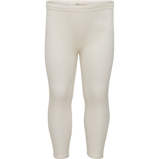 minimalisma Bieber - Children's silk leggings Leggings / pants for babies and kids Cream