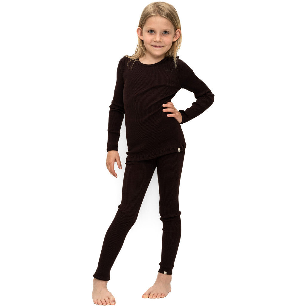 minimalisma Bieber 0-6Y Leggings / pants for babies and kids Cacao