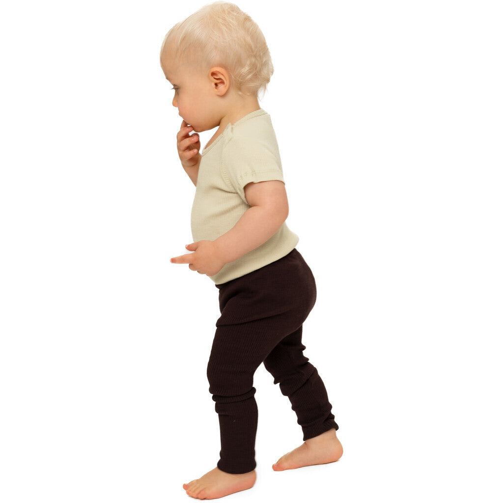 minimalisma Bieber 0-6Y Leggings / pants for babies and kids Cacao