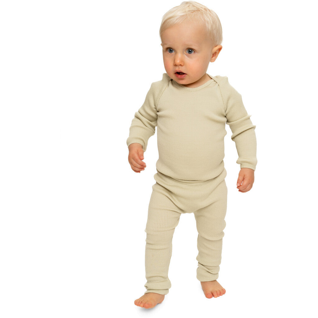 minimalisma Bieber 0-6Y Leggings / pants for babies and kids Pear Sorbet