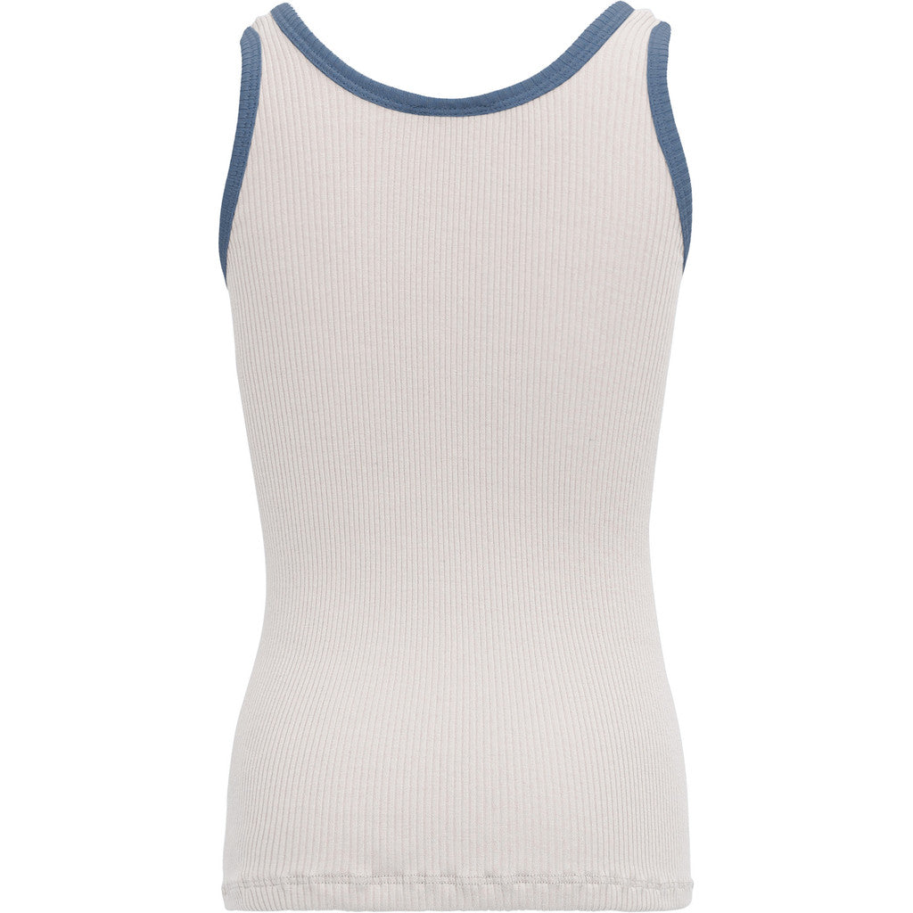 minimalisma Billund 2-6Y Blouse for kids Ecru with Fjord Blue