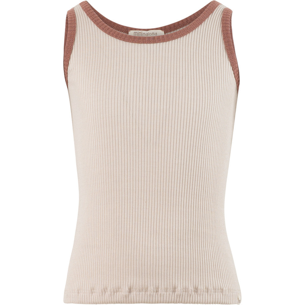 minimalisma Billund 6-14Y Blouse for kids Ecru with Antique Rose