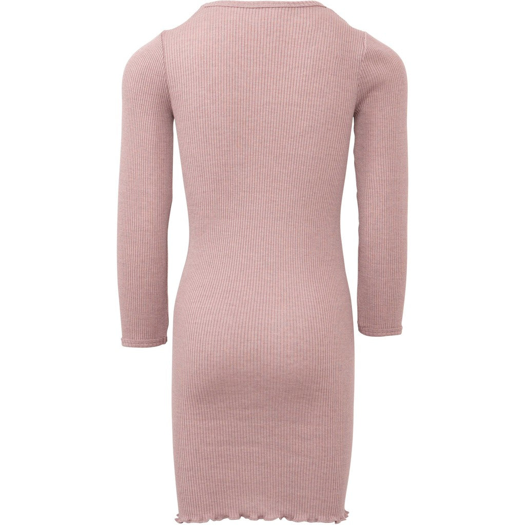 minimalisma Bina - Children's silk nightgown Dress Dusty Rose