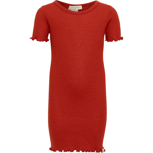 minimalisma Bird Dress Poppy Red