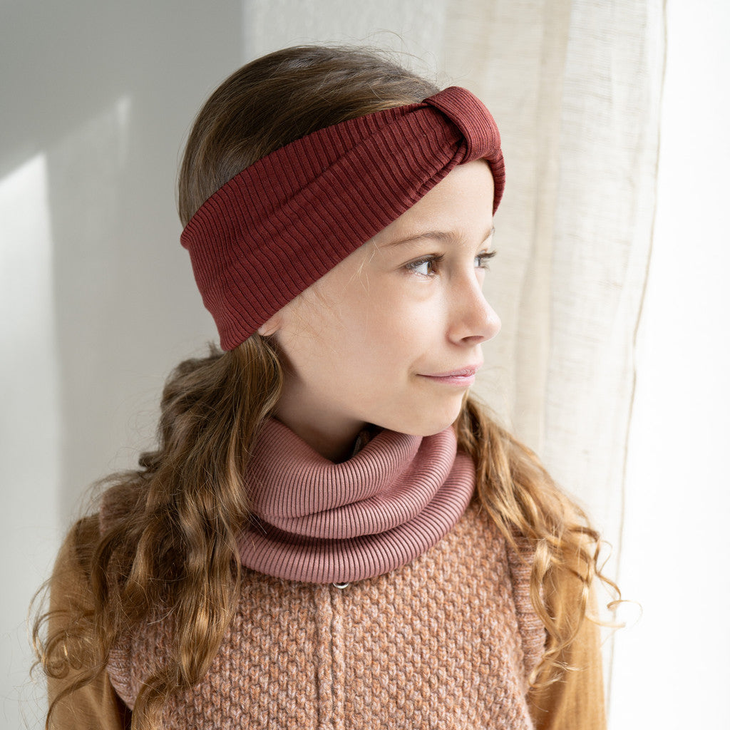 minimalisma Birk Bib / Hairband / Acc Antique Rose