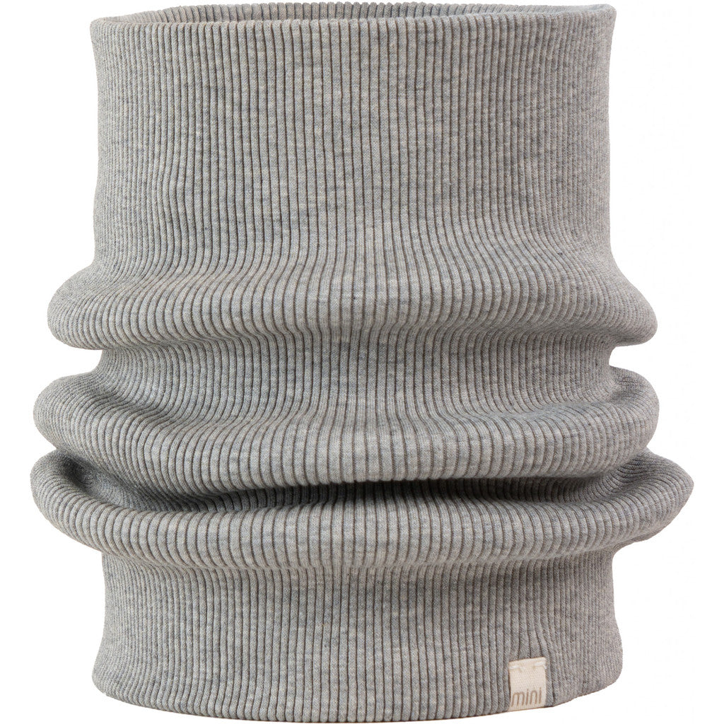 minimalisma Birk - Children's silk snood Bib / Hairband / Acc Grey Melange