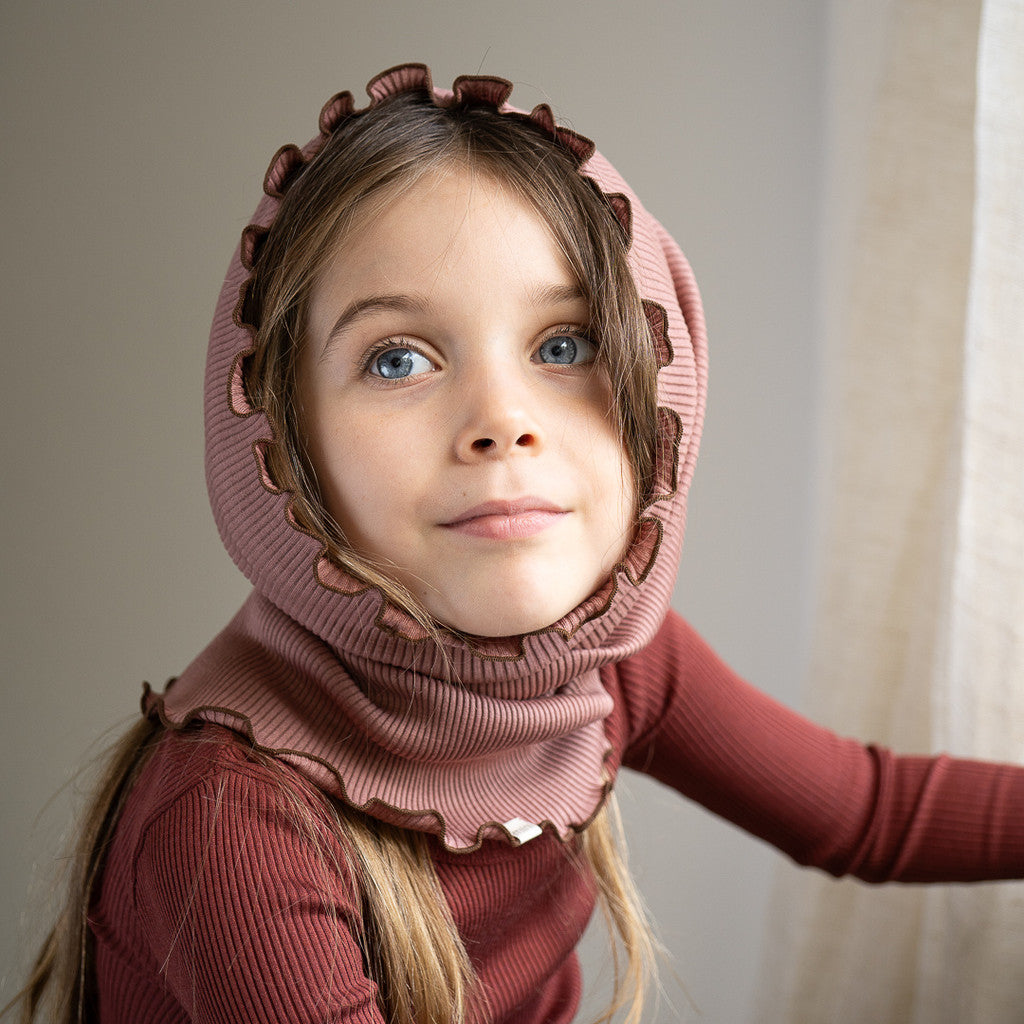 minimalisma Birkin Bib / Hairband / Acc Antique Rose