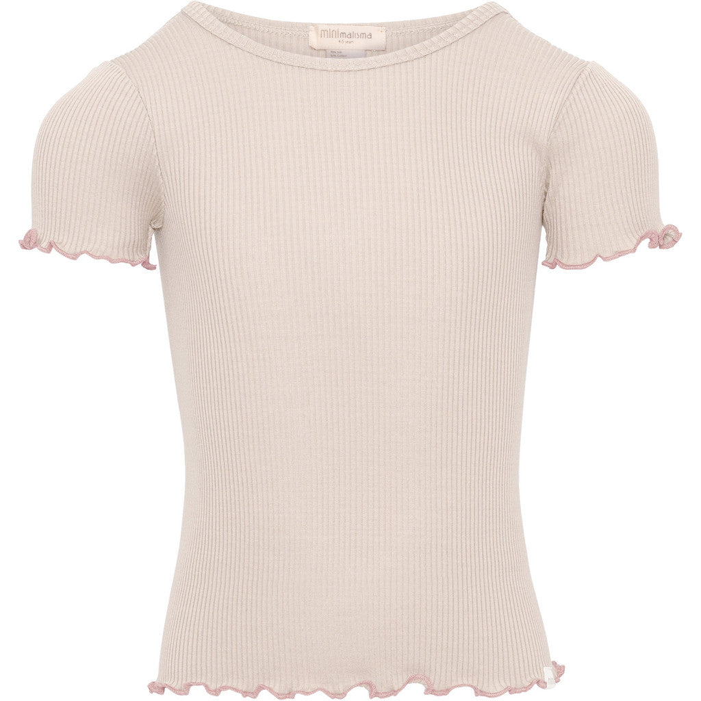 minimalisma Blomst 2-6Y Blouse for kids Ecru with Sweet Rose