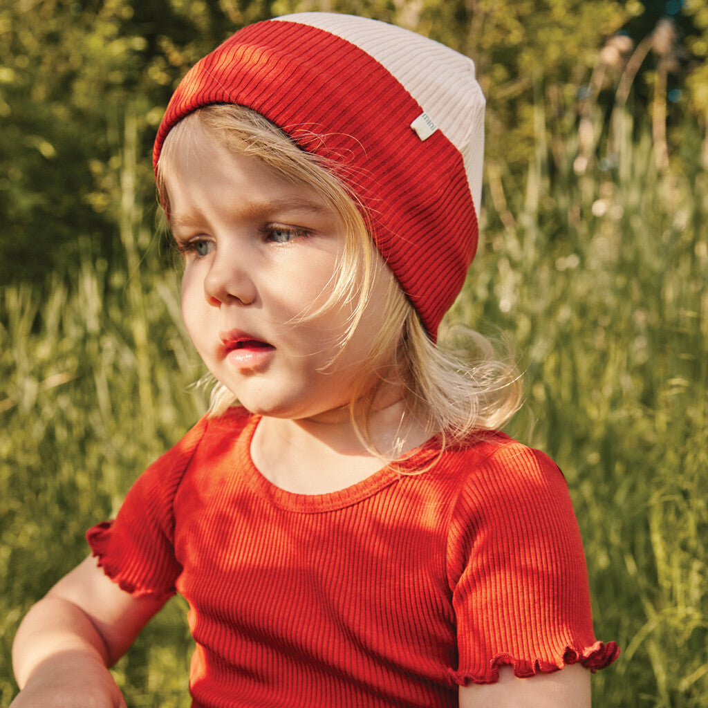 minimalisma Blomst 2-6Y Blouse for kids Poppy Red