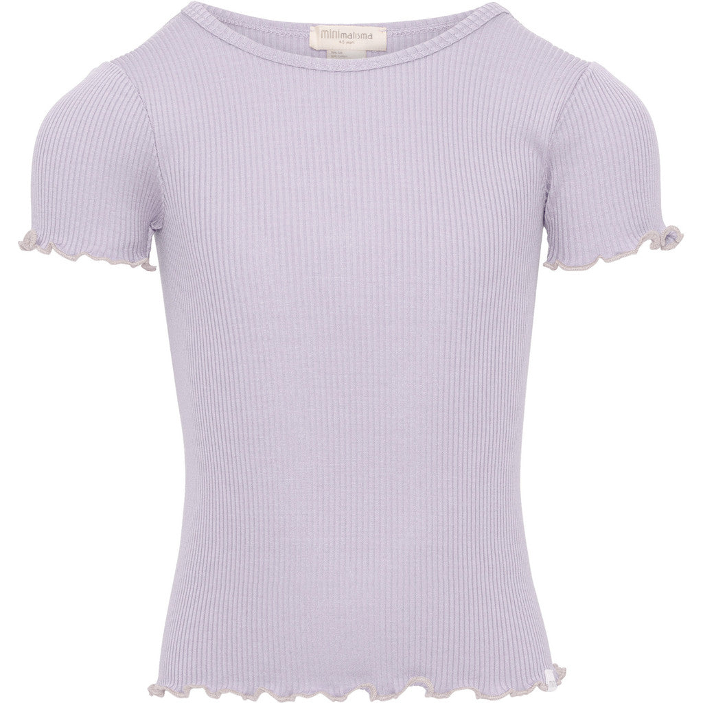 minimalisma Blomst 6-12Y Blouse for kids Mauve with Ecru