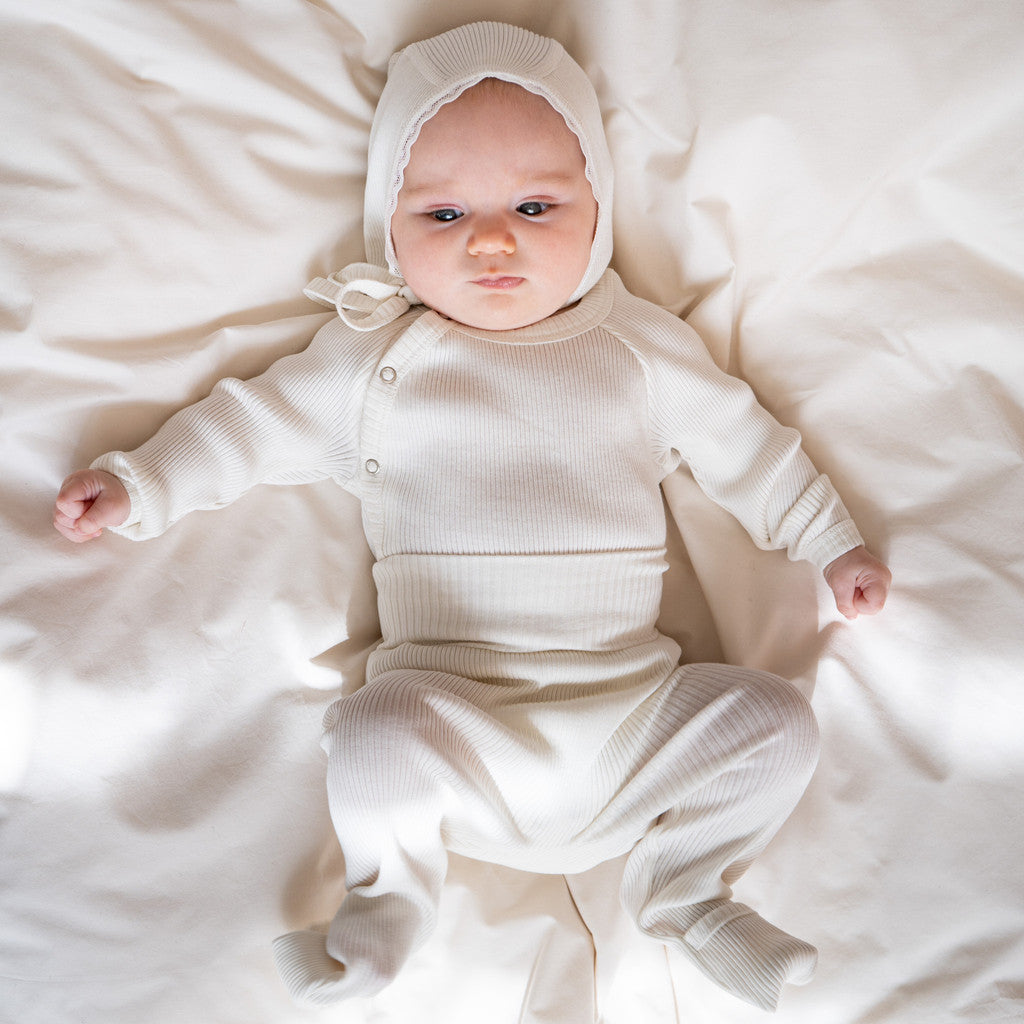 minimalisma Bobo Leggings / pants for babies Cream