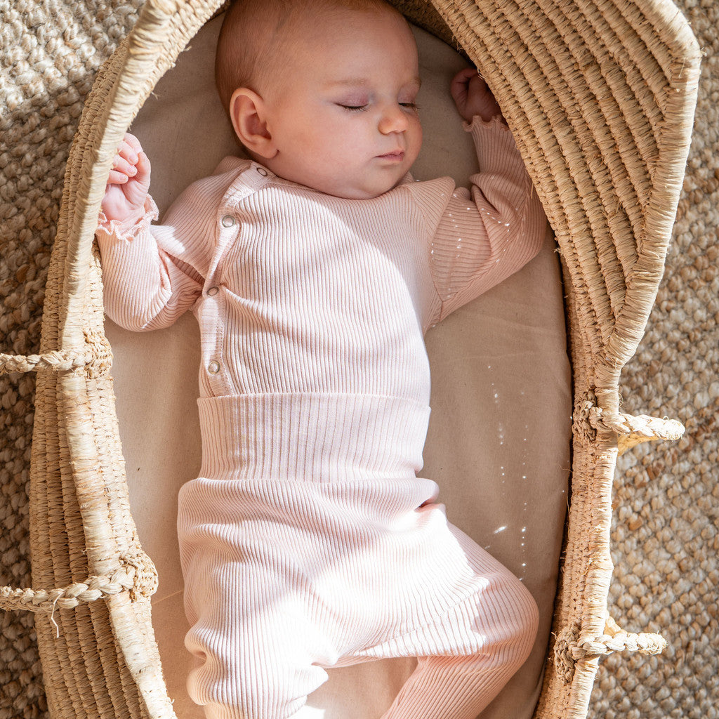 minimalisma Bobo Leggings / pants for babies Sweet Rose