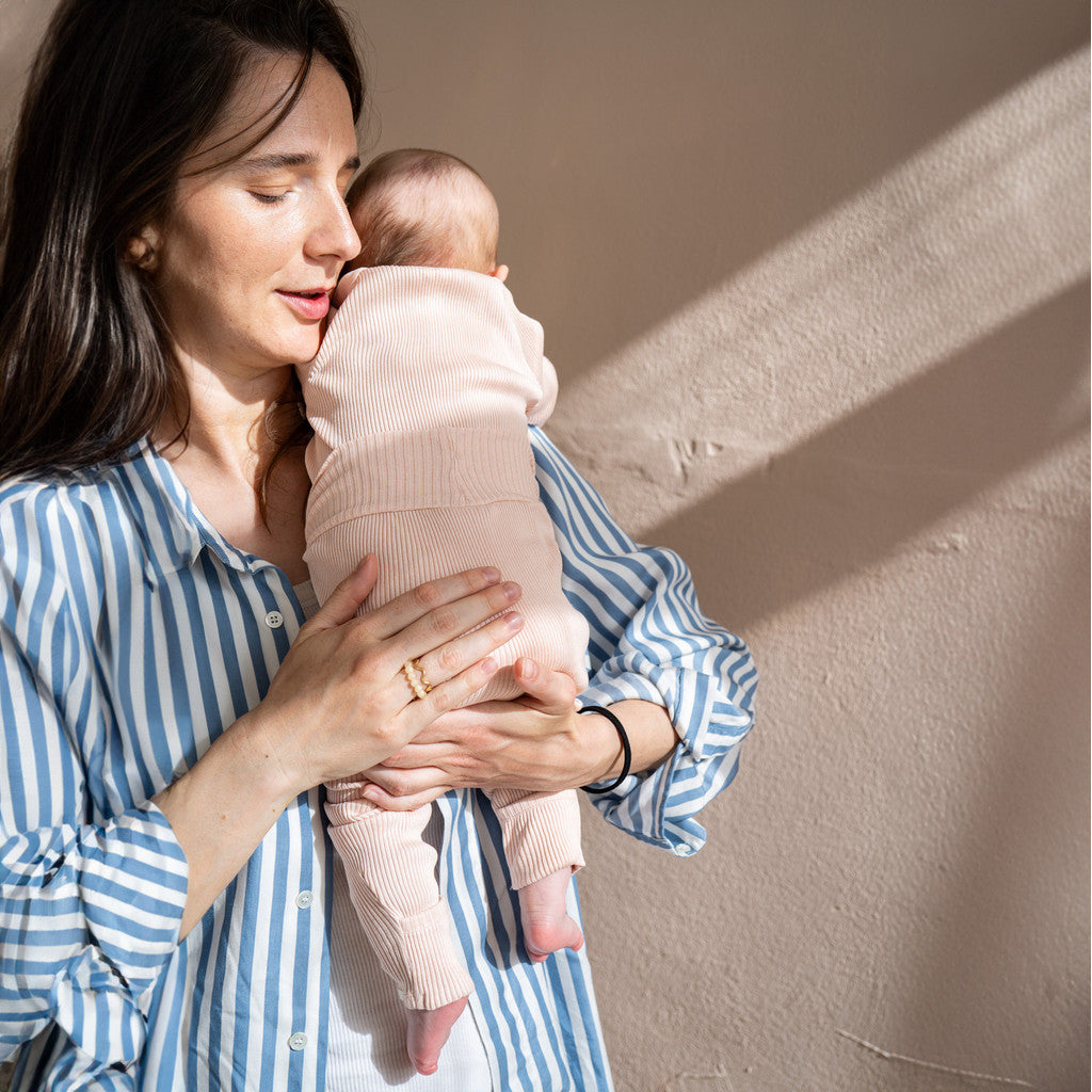 minimalisma Bobo Leggings / pants for babies Sweet Rose