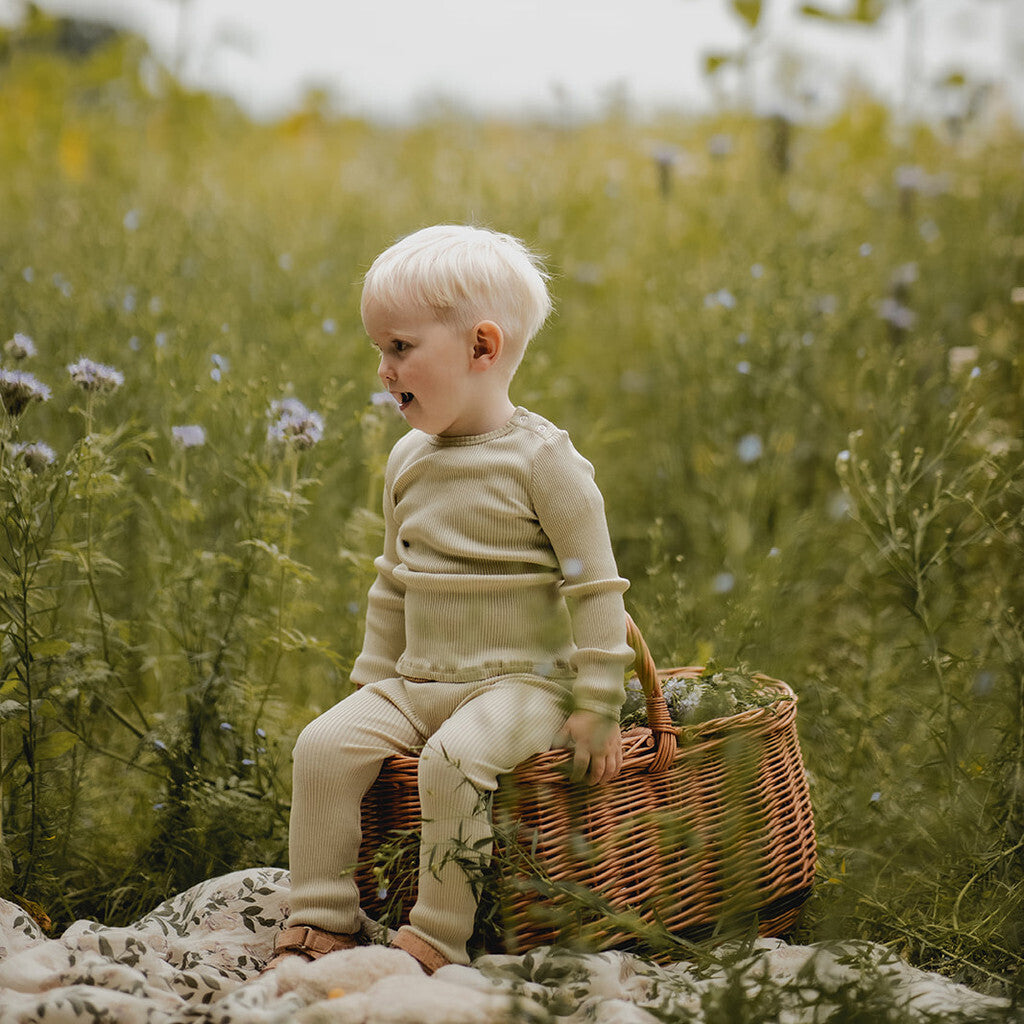 minimalisma Bogense Blouse for babies Pear Sorbet