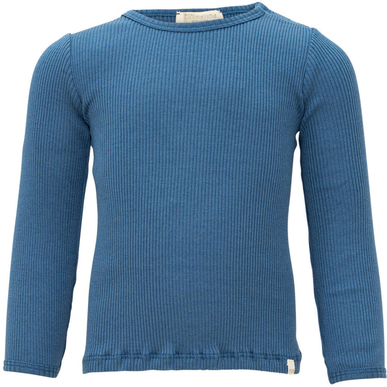 Belati Light Blue Design Around Neck Raglan Knit – Buttons and Bows