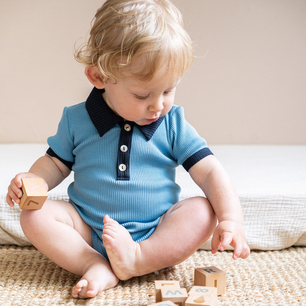 minimalisma Bolo Body Aquarelle with Dark Blue