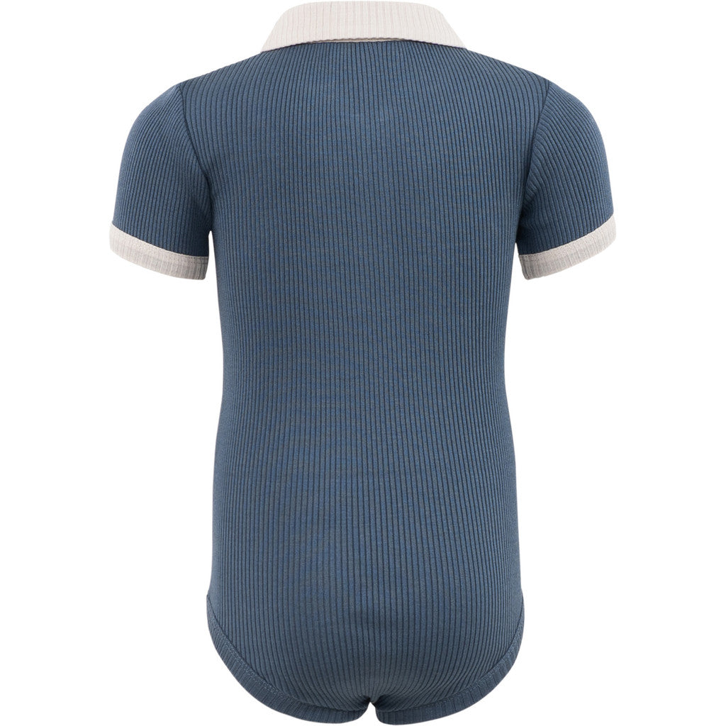 minimalisma Bolo Body Fjord Blue with Ecru
