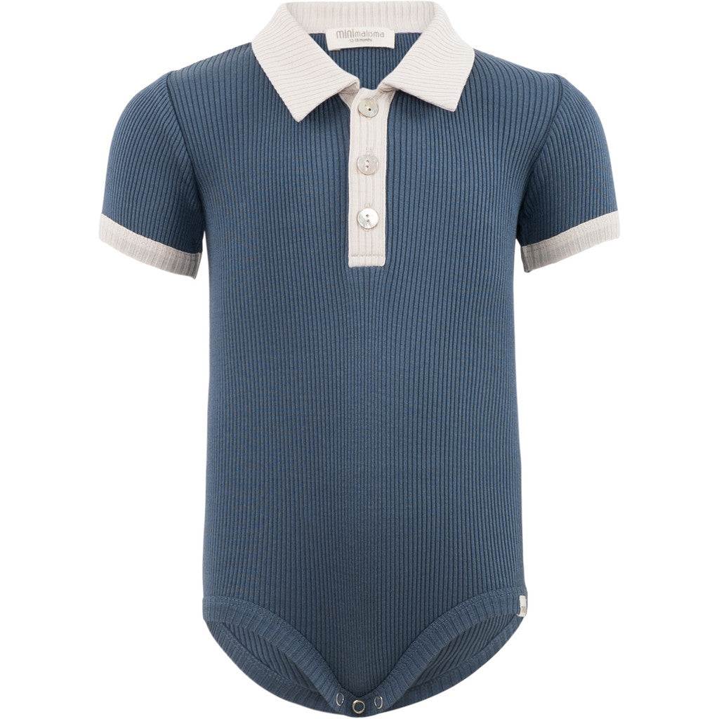 minimalisma Bolo Body Fjord Blue with Ecru