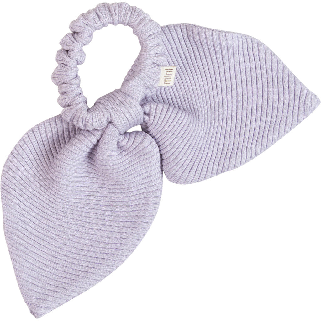 minimalisma Bow Bib / Hairband / Acc Mauve