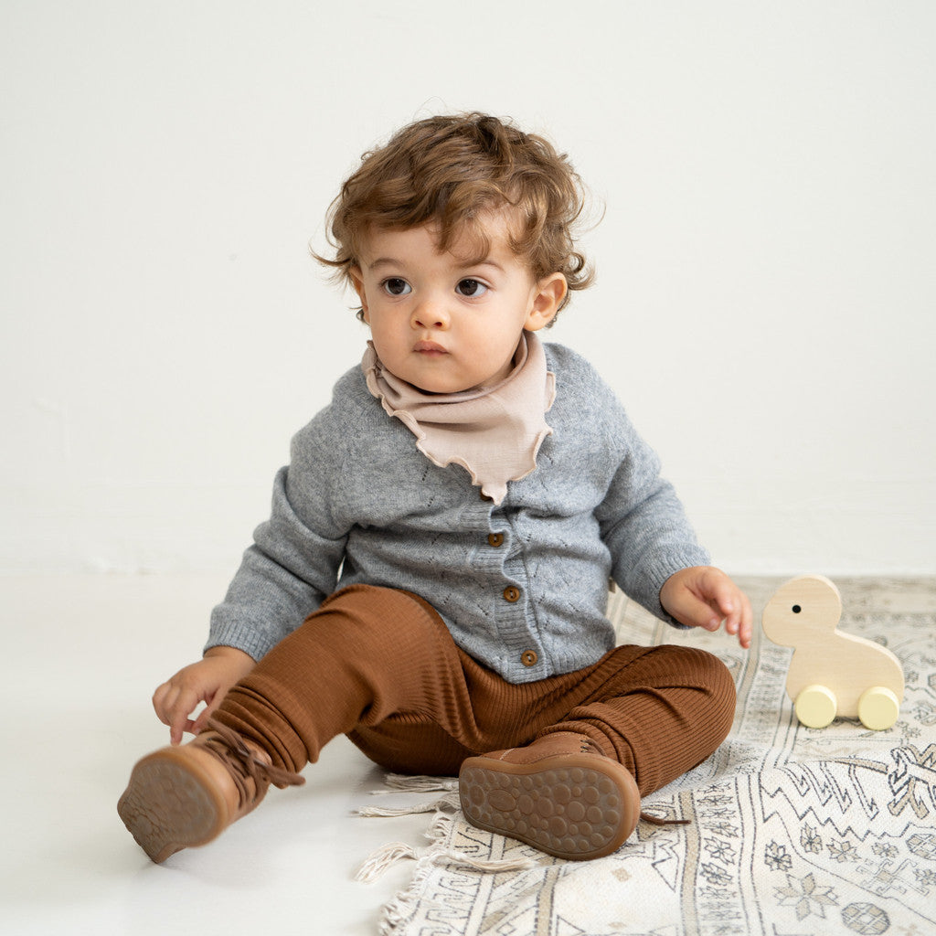 minimalisma Brave 0-6Y Leggings / pants for babies and kids Chocolate