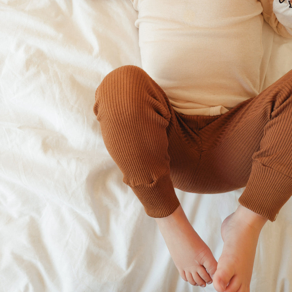 minimalisma Brave 0-6Y Leggings / pants for babies and kids Chocolate