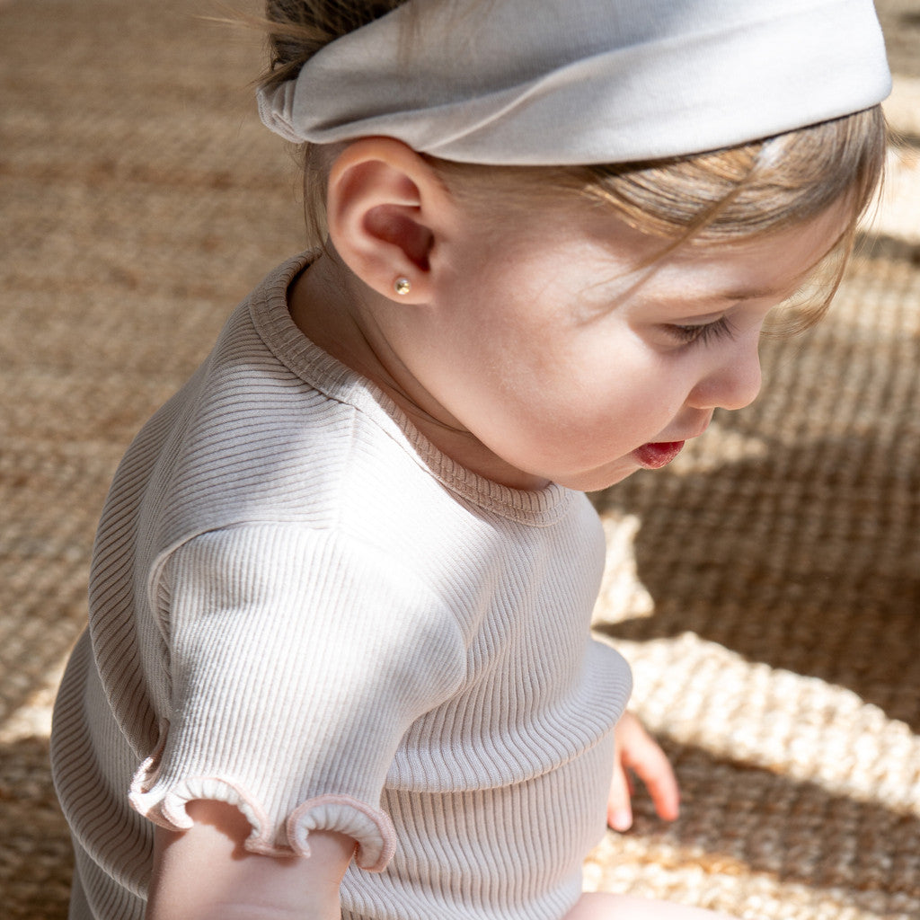 minimalisma Buddy Body Ecru with Sweet Rose