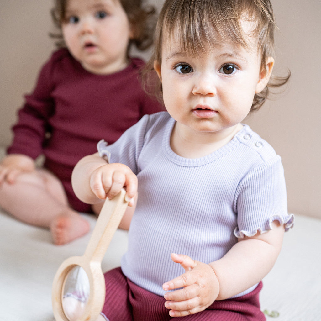 minimalisma Buddy Body Mauve with Ecru