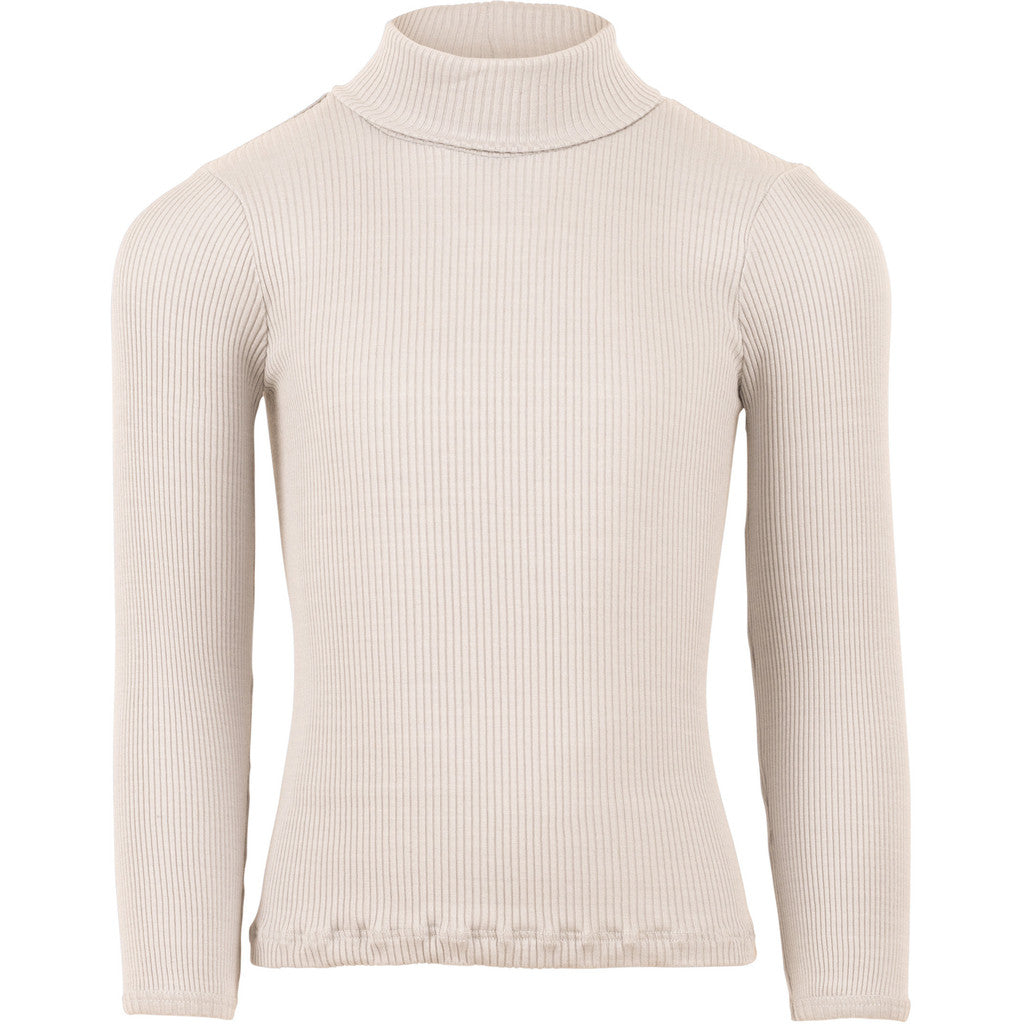 minimalisma Bui - Children's silk long sleeve turtleneck Turtleneck Ecru