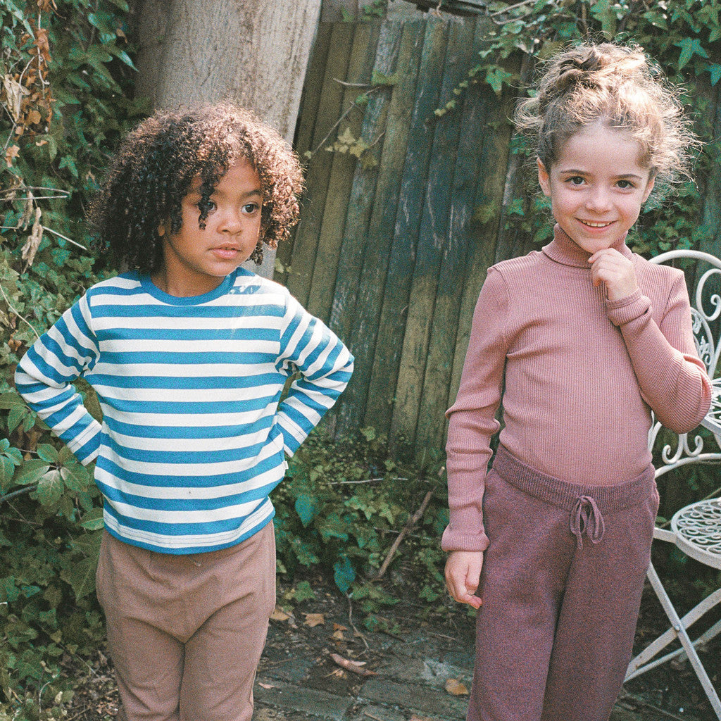 minimalisma Bui 2-6Y Turtleneck Antique Rose