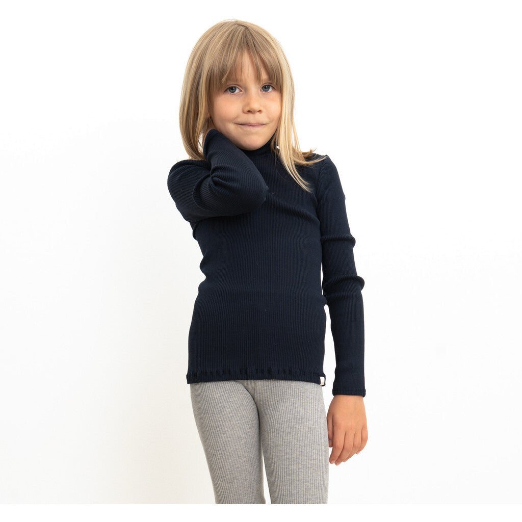 minimalisma Bui 2-6Y Turtleneck Dark Blue